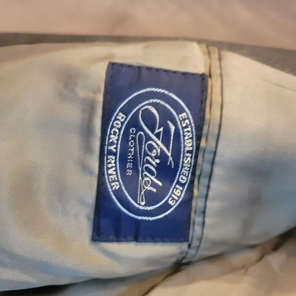 Lee-stafford Men's Tan and Navy Tailored-jackets